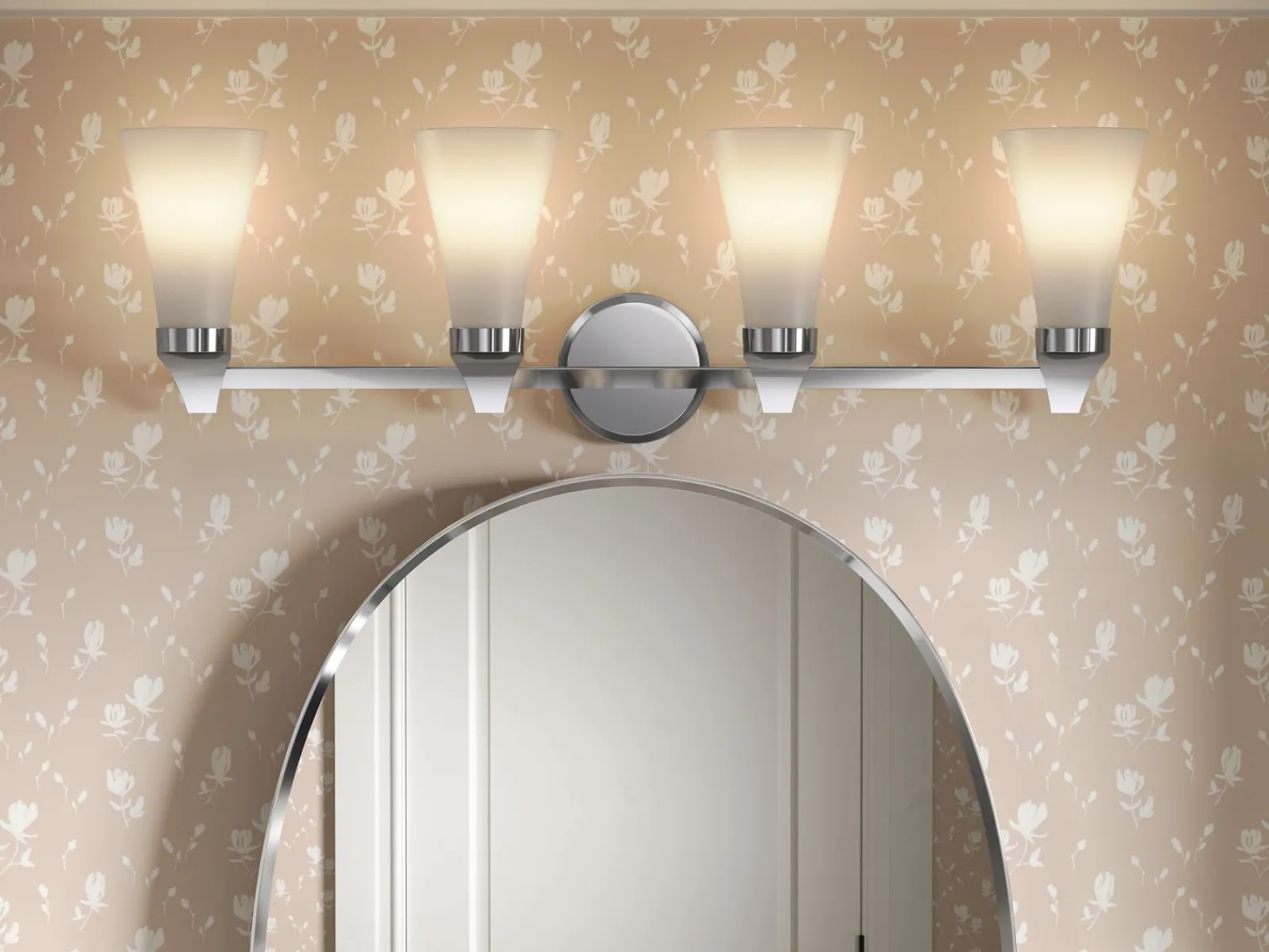 Four-light sconce^Kohler