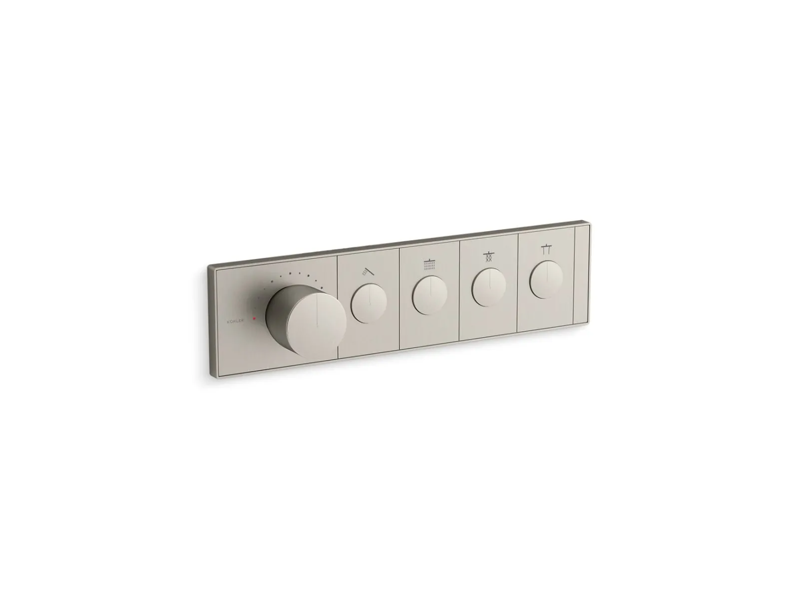 Four-outlet recessed mechanical thermostatic valve control^Kohler Clearance
