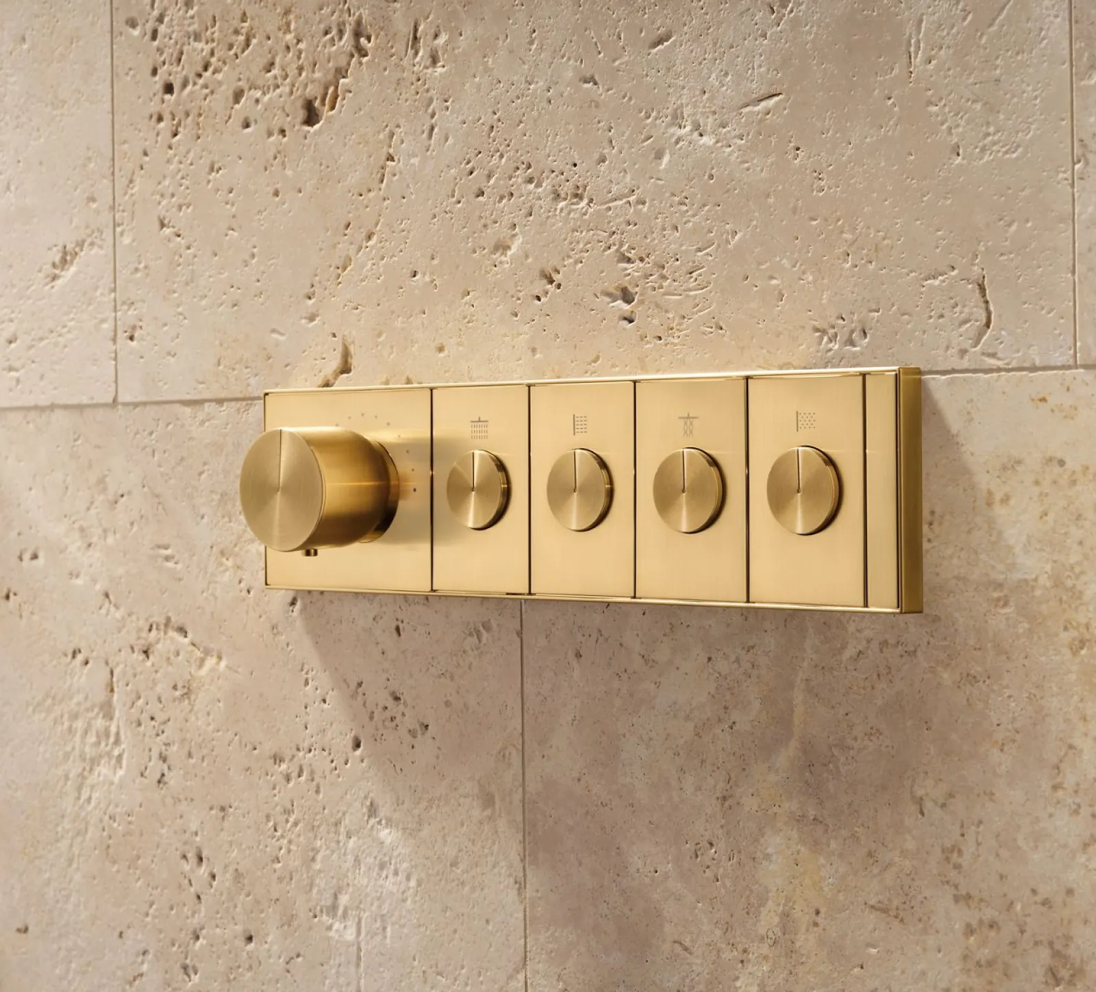 Four-outlet recessed mechanical thermostatic valve control^Kohler Clearance