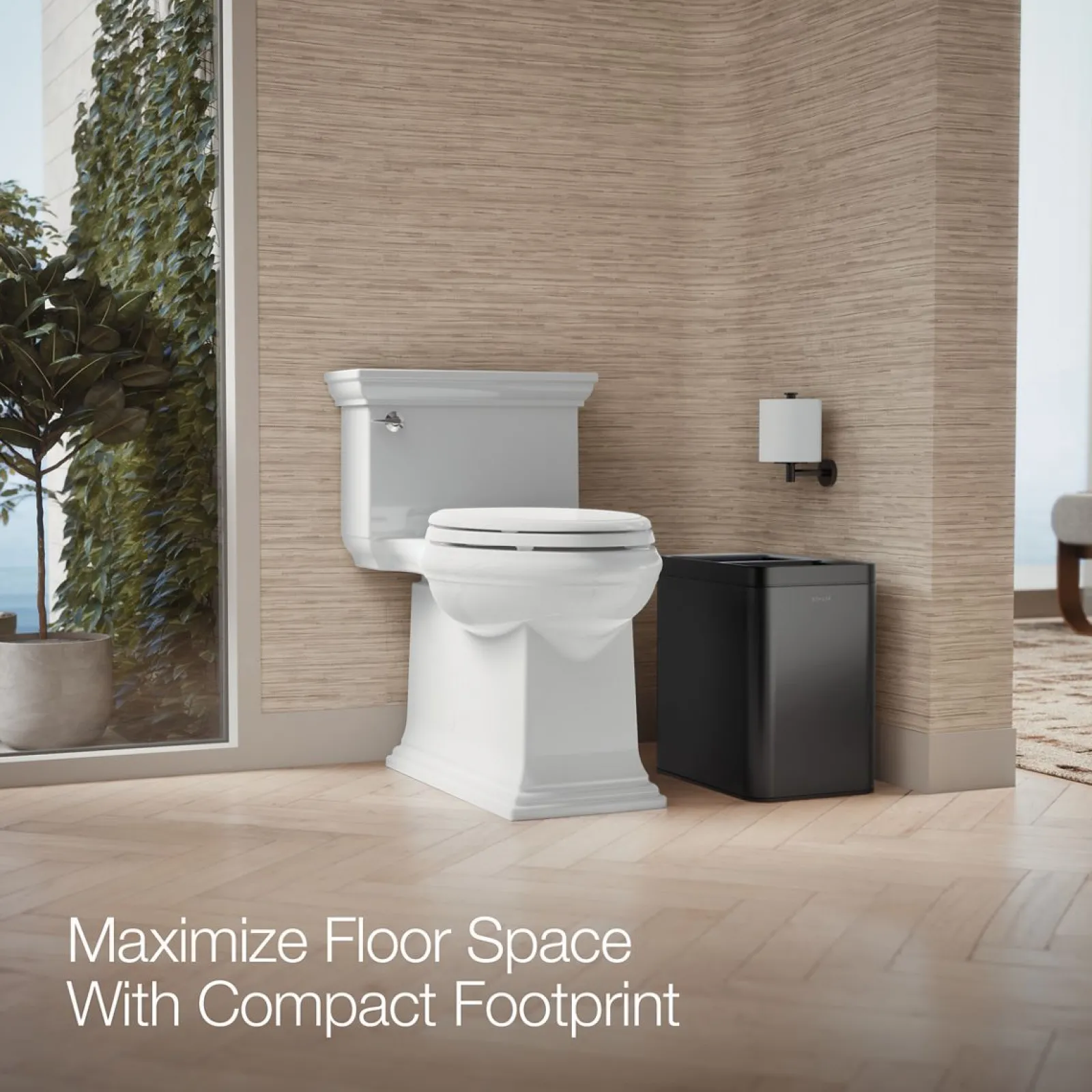 5-3/4-gallon dual-compartment open-top trash can^Kohler New