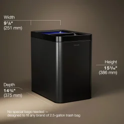 5-3/4-gallon dual-compartment open-top trash can^Kohler New