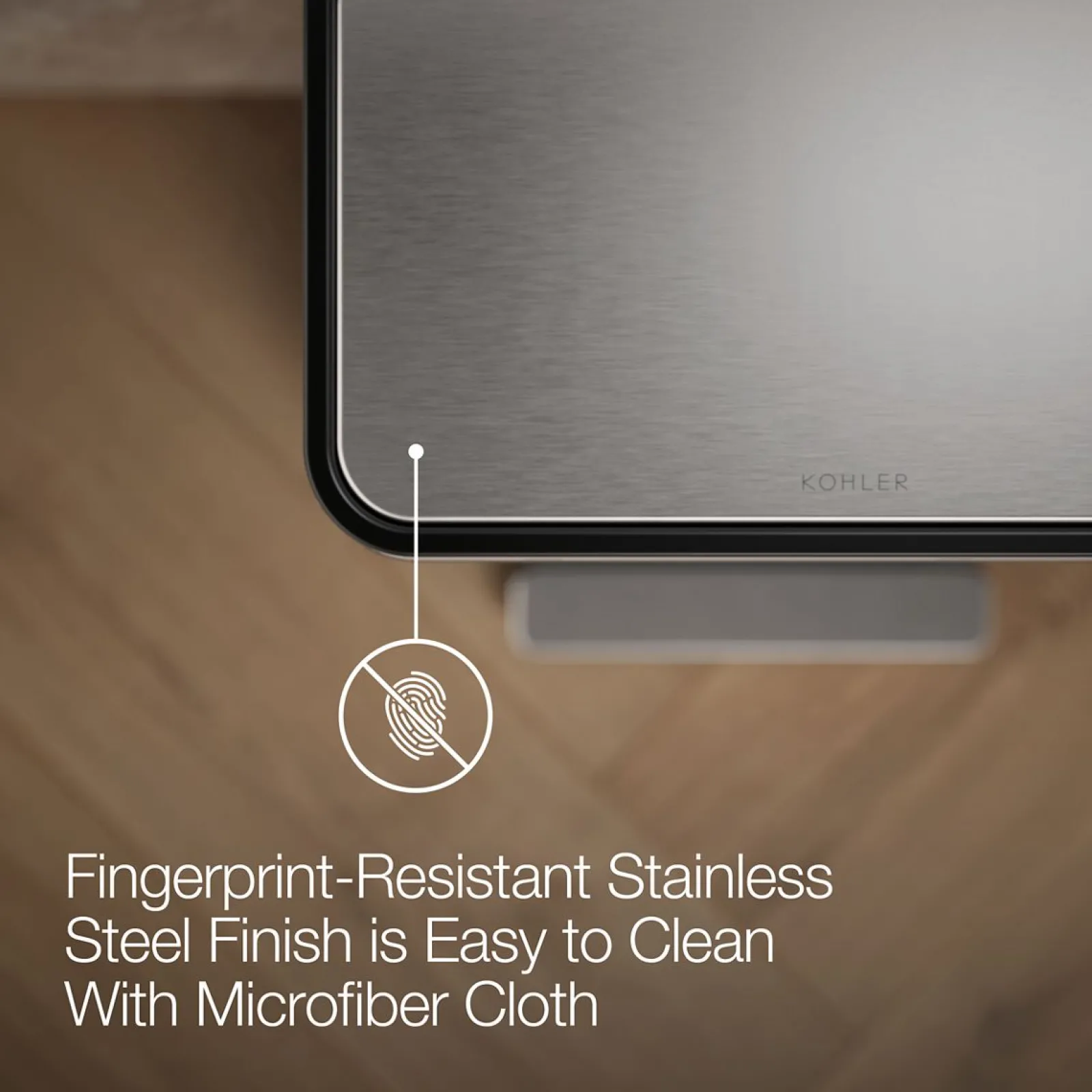 8-gallon loft step trash can^Kohler Hot