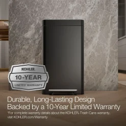 8-gallon loft step trash can^Kohler Hot