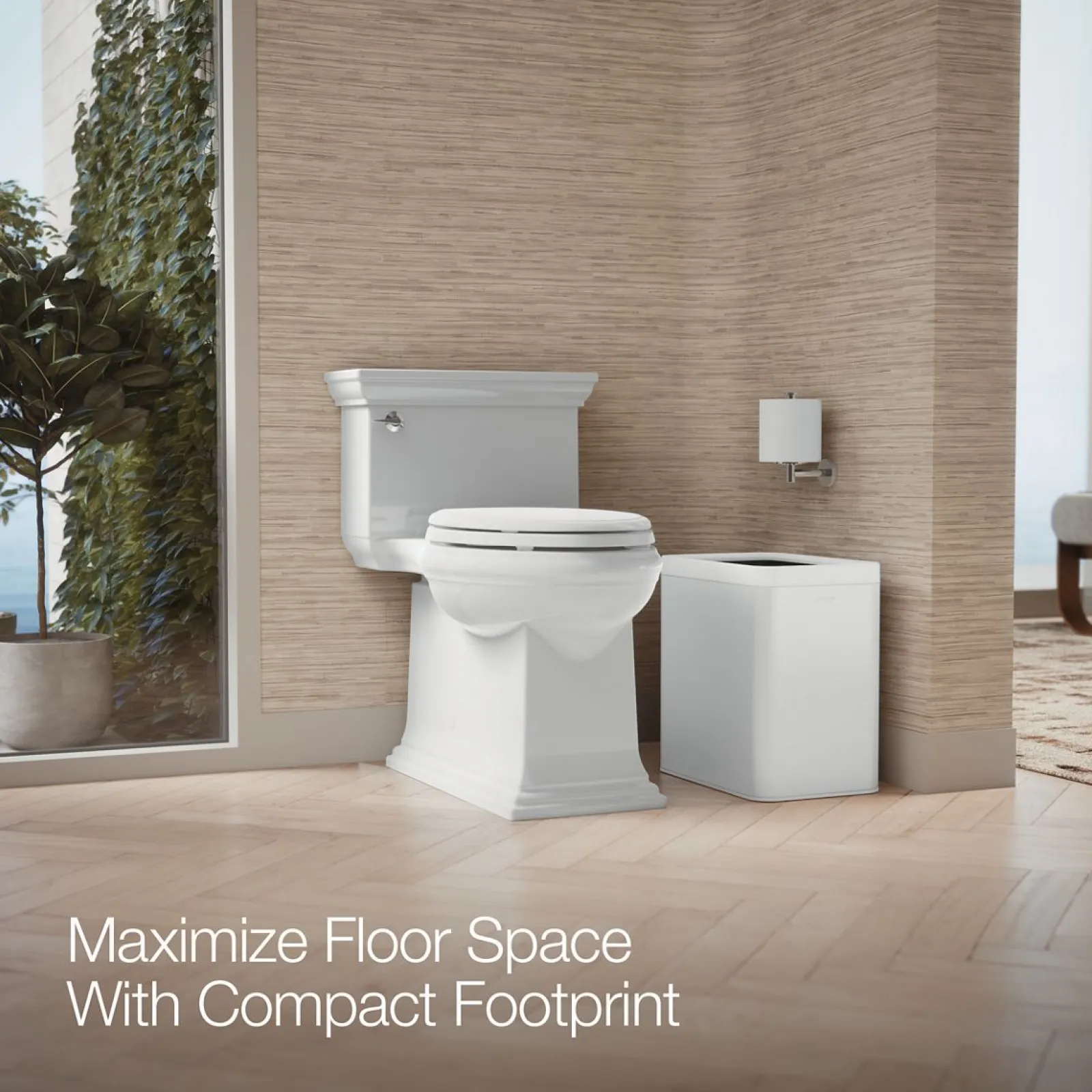 6-1/2-gallon open-top trash can^Kohler Sale