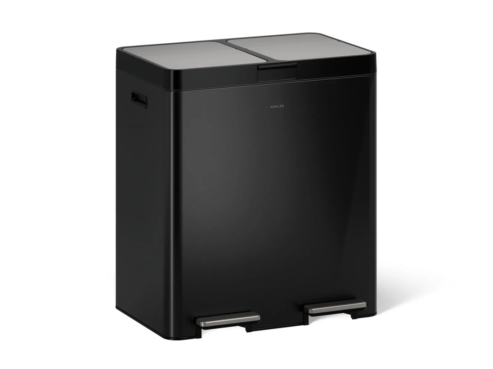 21.7-gallon dual-bin step trash can^Kohler Clearance