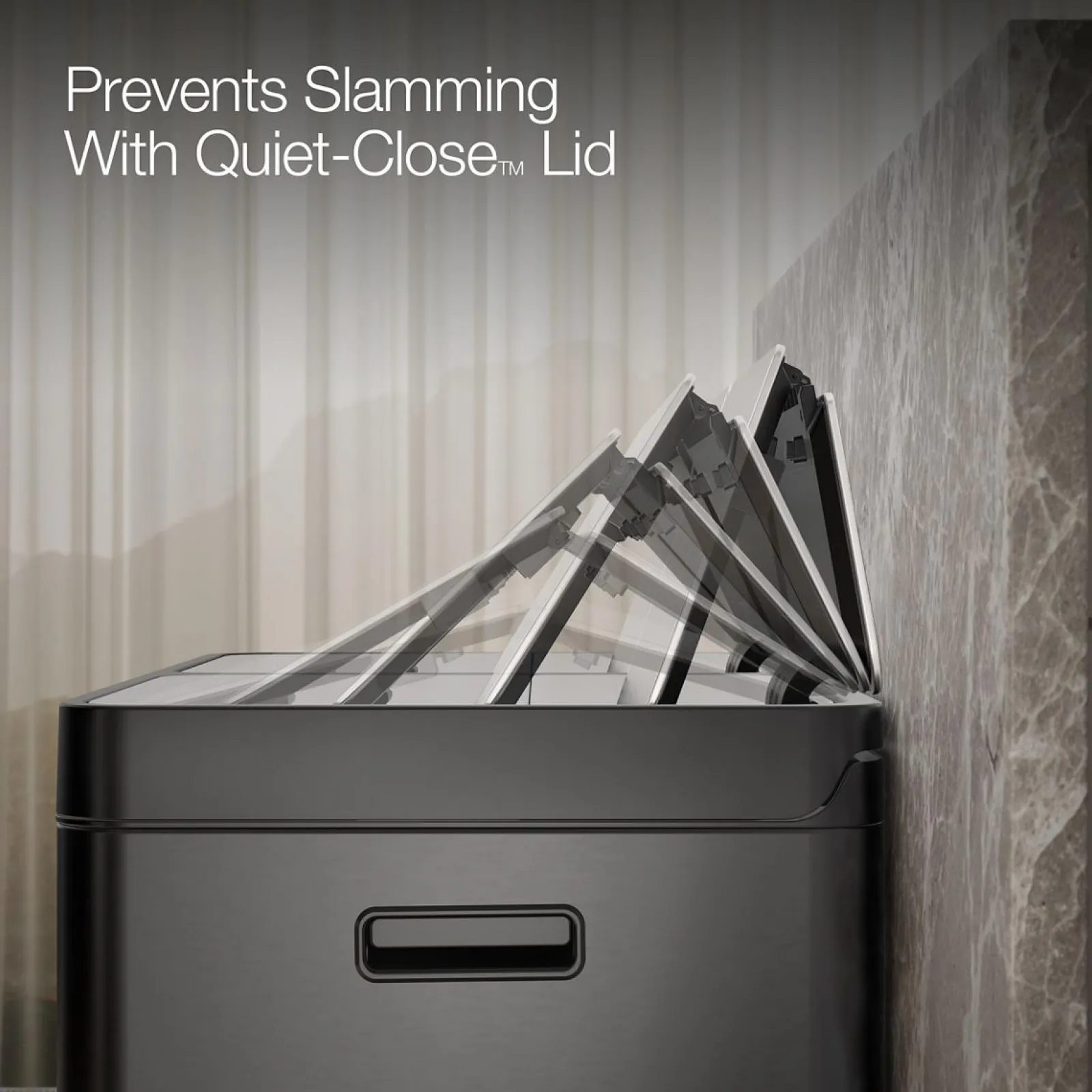 21.7-gallon dual-bin step trash can^Kohler Clearance