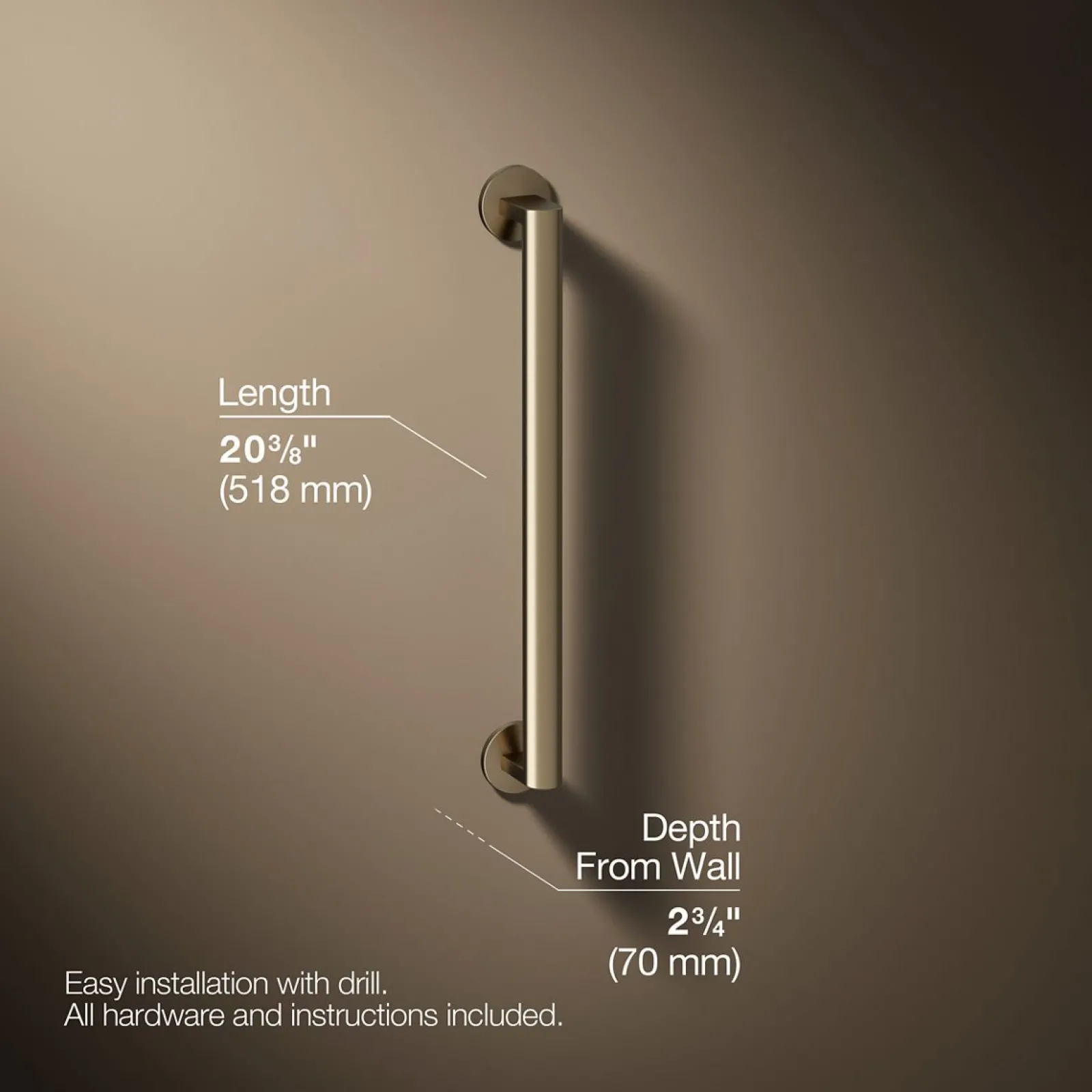 18" grab bar^Kohler Discount