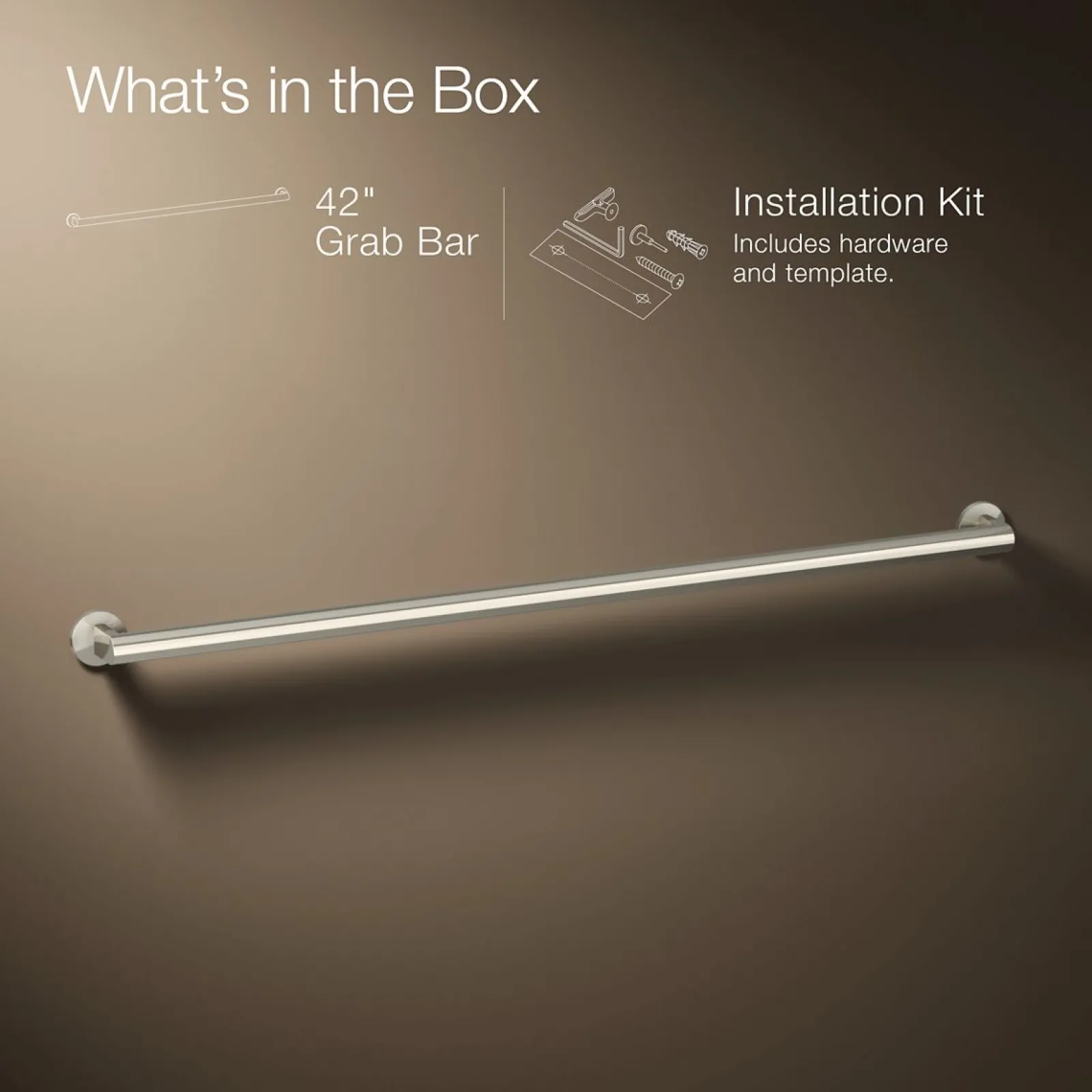 42" grab bar^Kohler