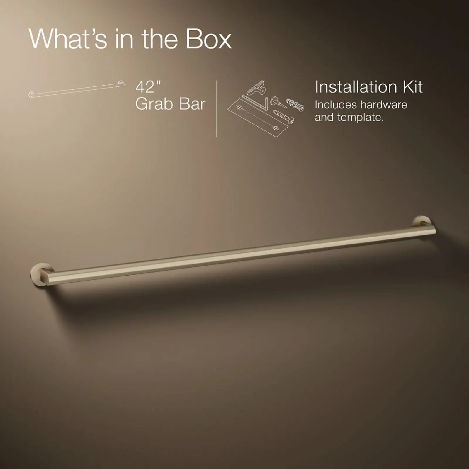 42" grab bar^Kohler