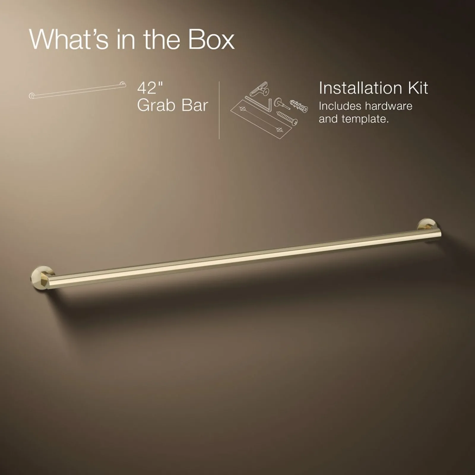 42" grab bar^Kohler
