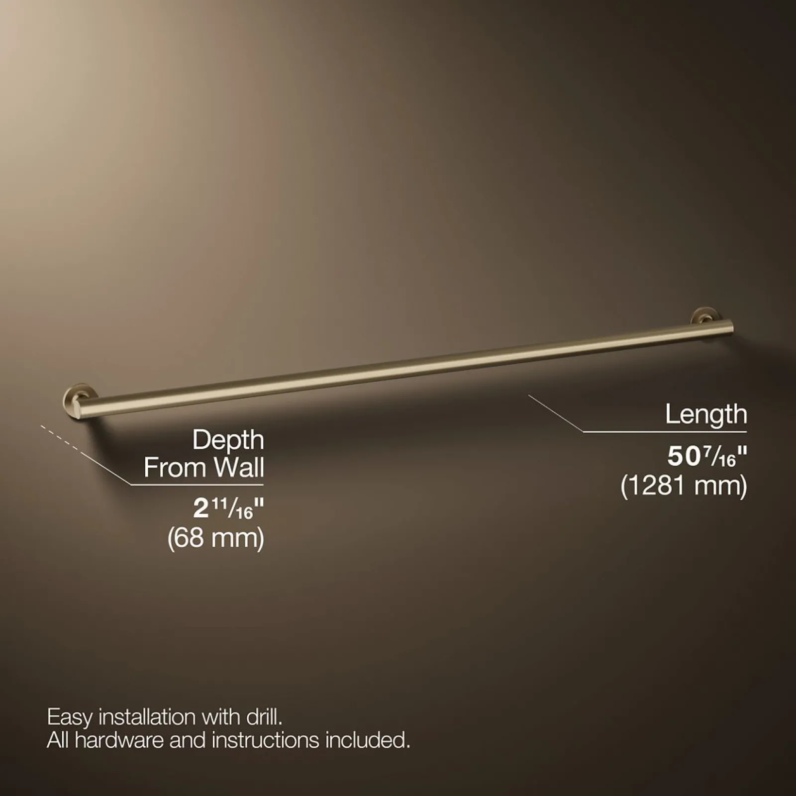 48" grab bar^Kohler Hot