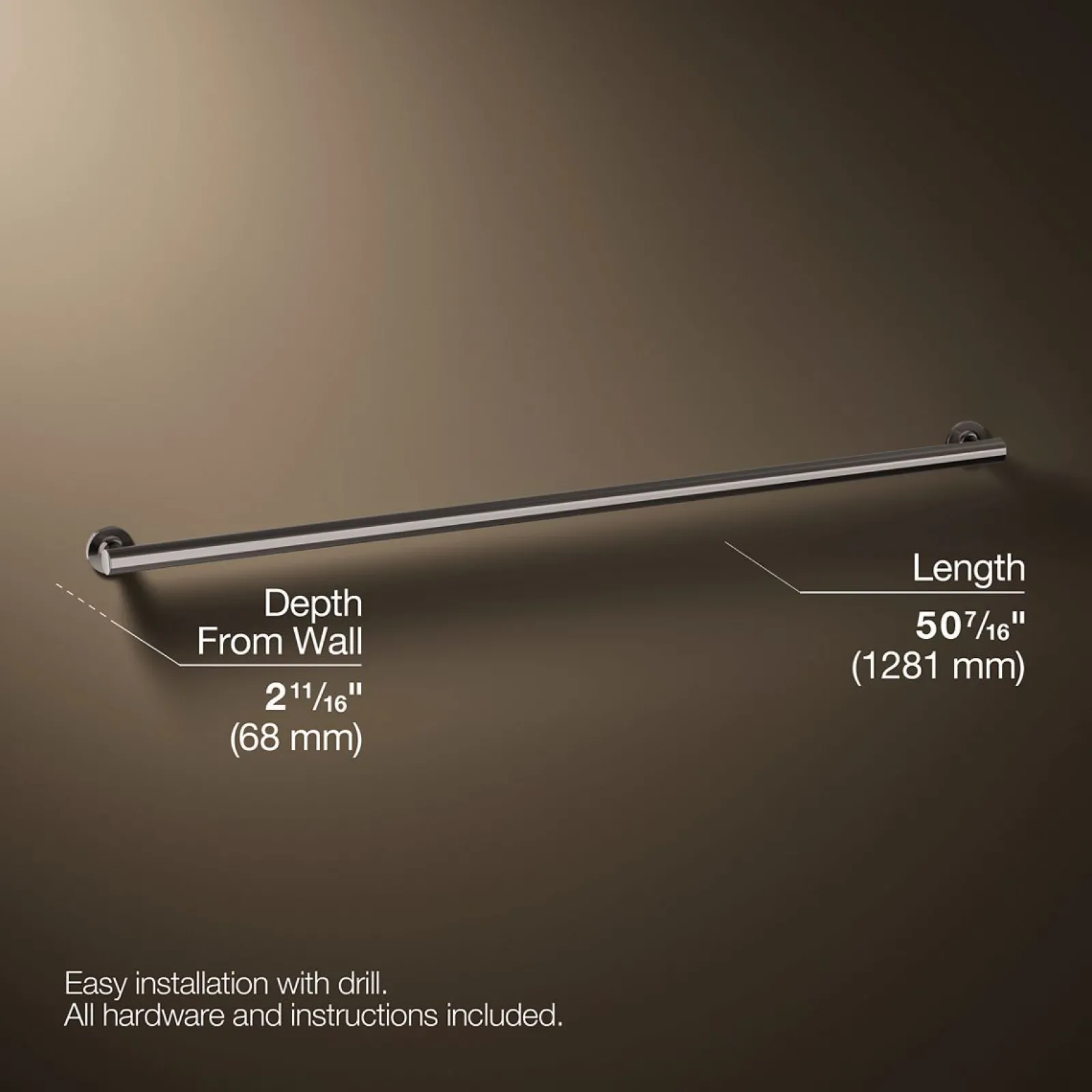 48" grab bar^Kohler Hot