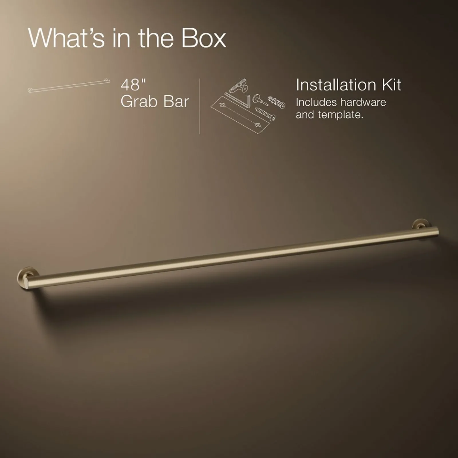48" grab bar^Kohler Hot