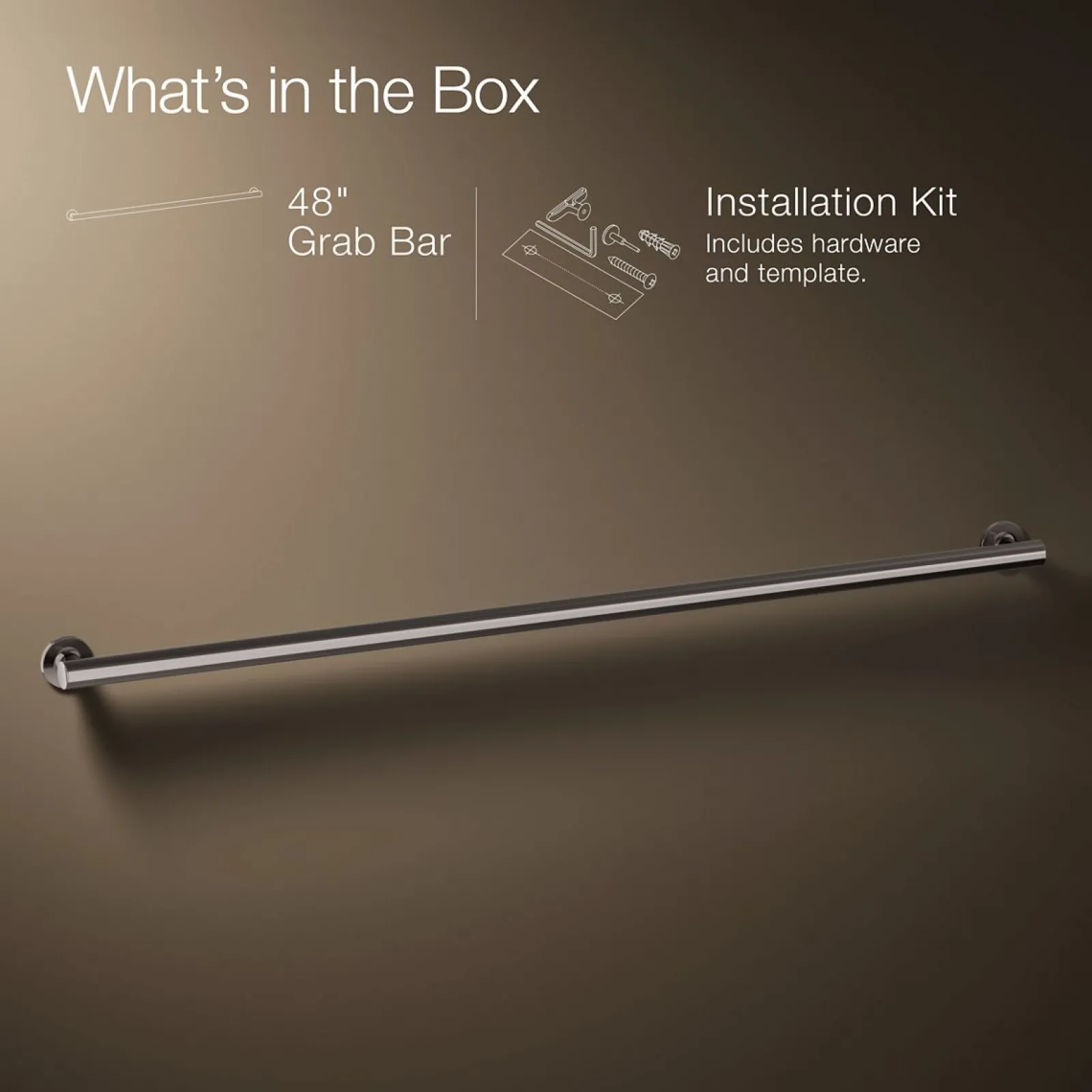 48" grab bar^Kohler Hot