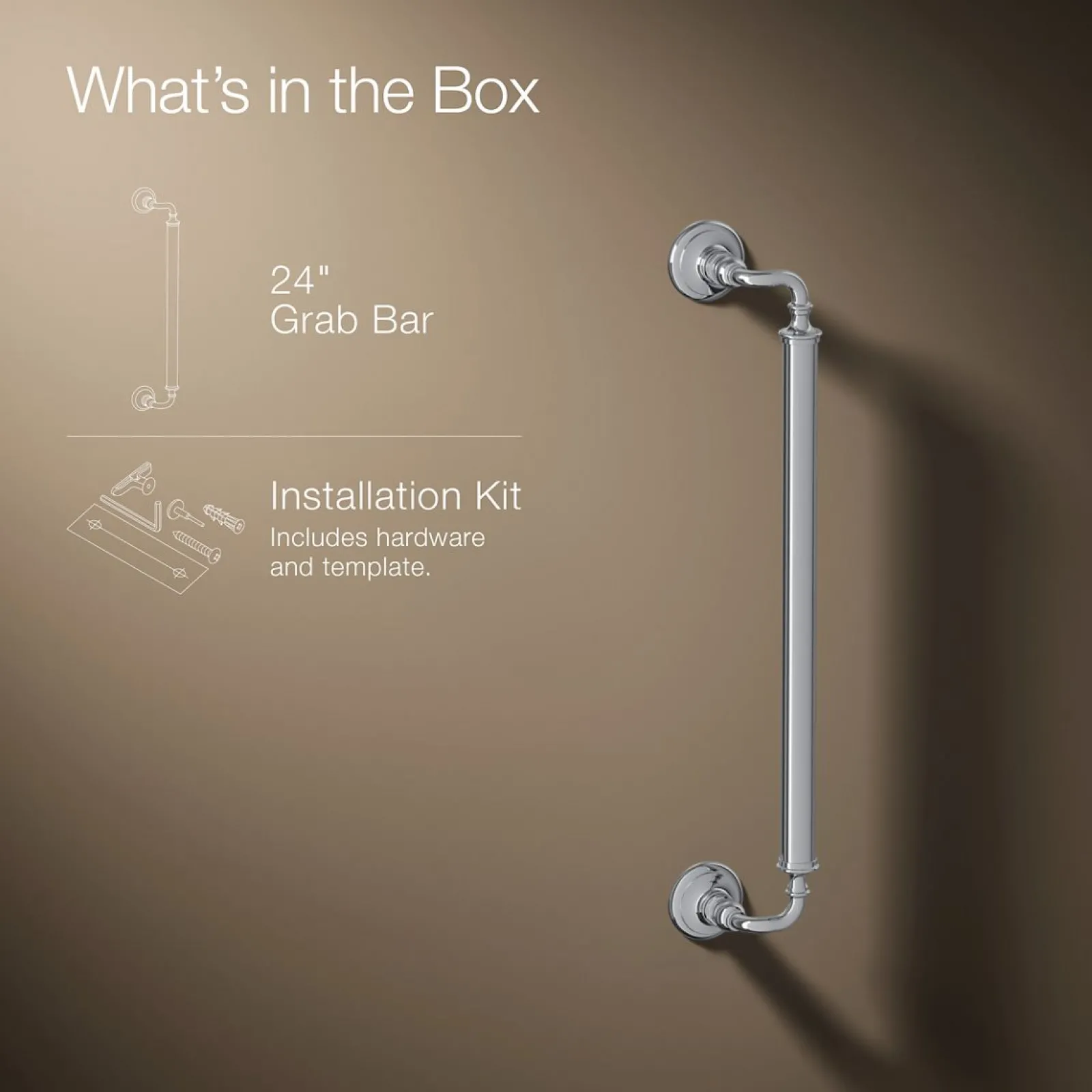 24" grab bar^Kohler Clearance