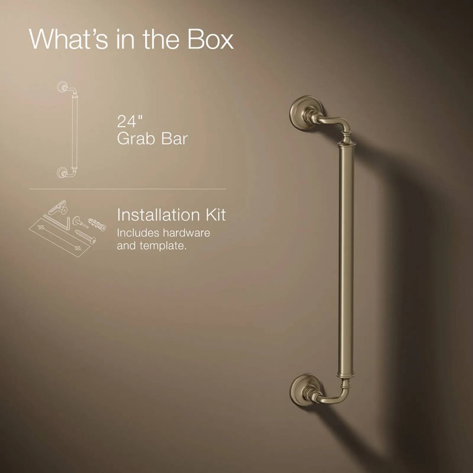 24" grab bar^Kohler Clearance