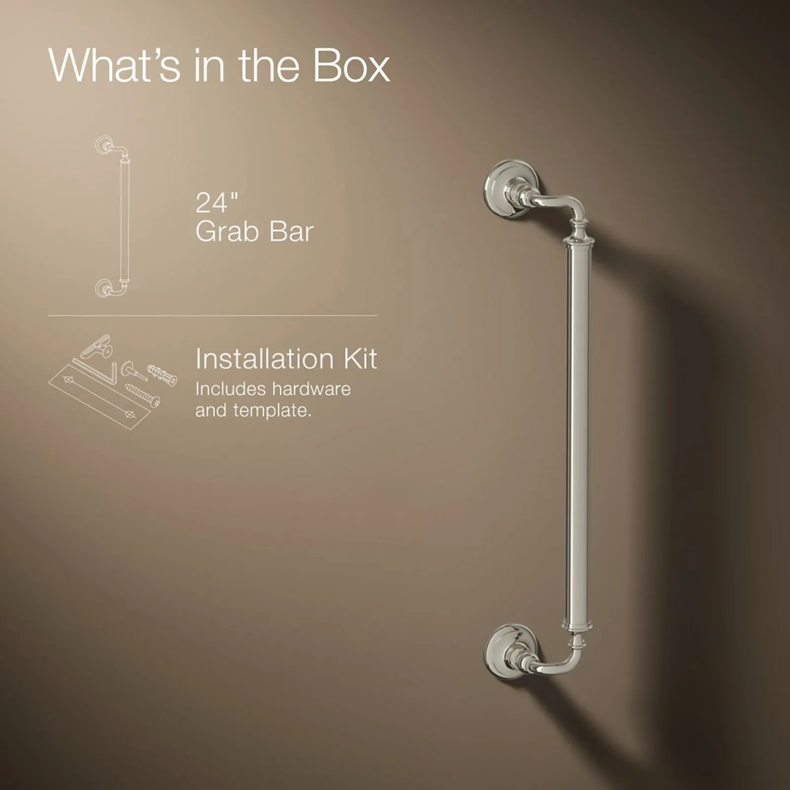 24" grab bar^Kohler Clearance