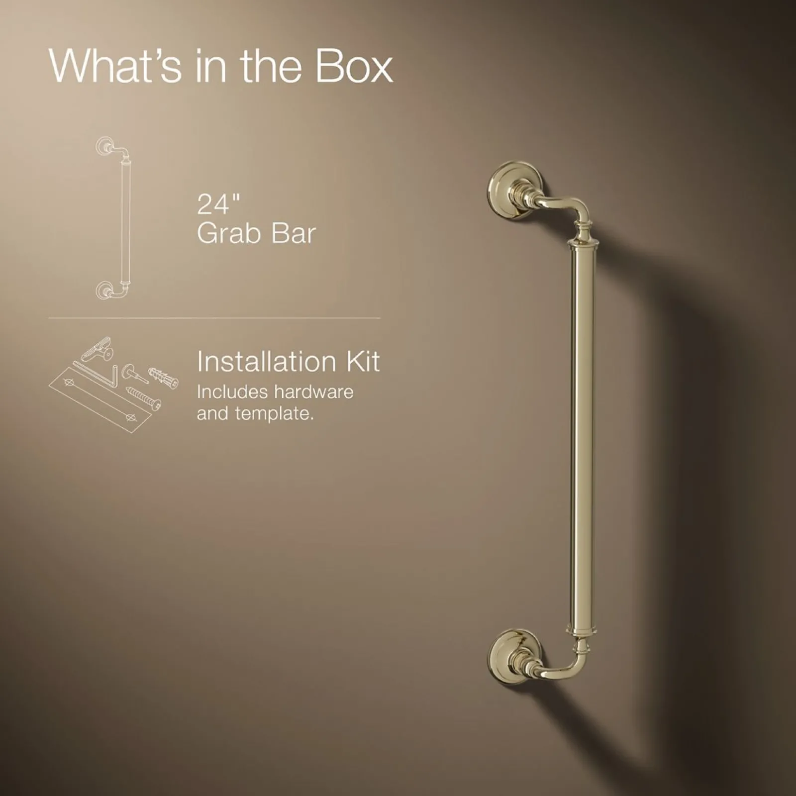 24" grab bar^Kohler Clearance