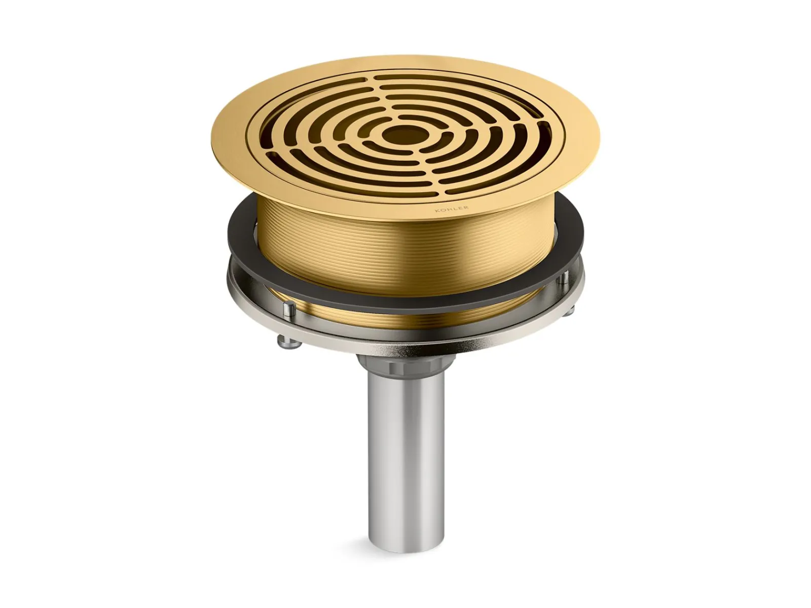 Grated drain^Kohler New
