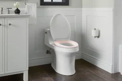 Heated Quiet-Close™ elongated toilet seat^Kohler Sale