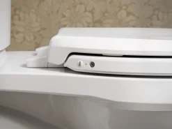 Heated ReadyLatch® Quiet-Close™ elongated toilet seat^Kohler Outlet