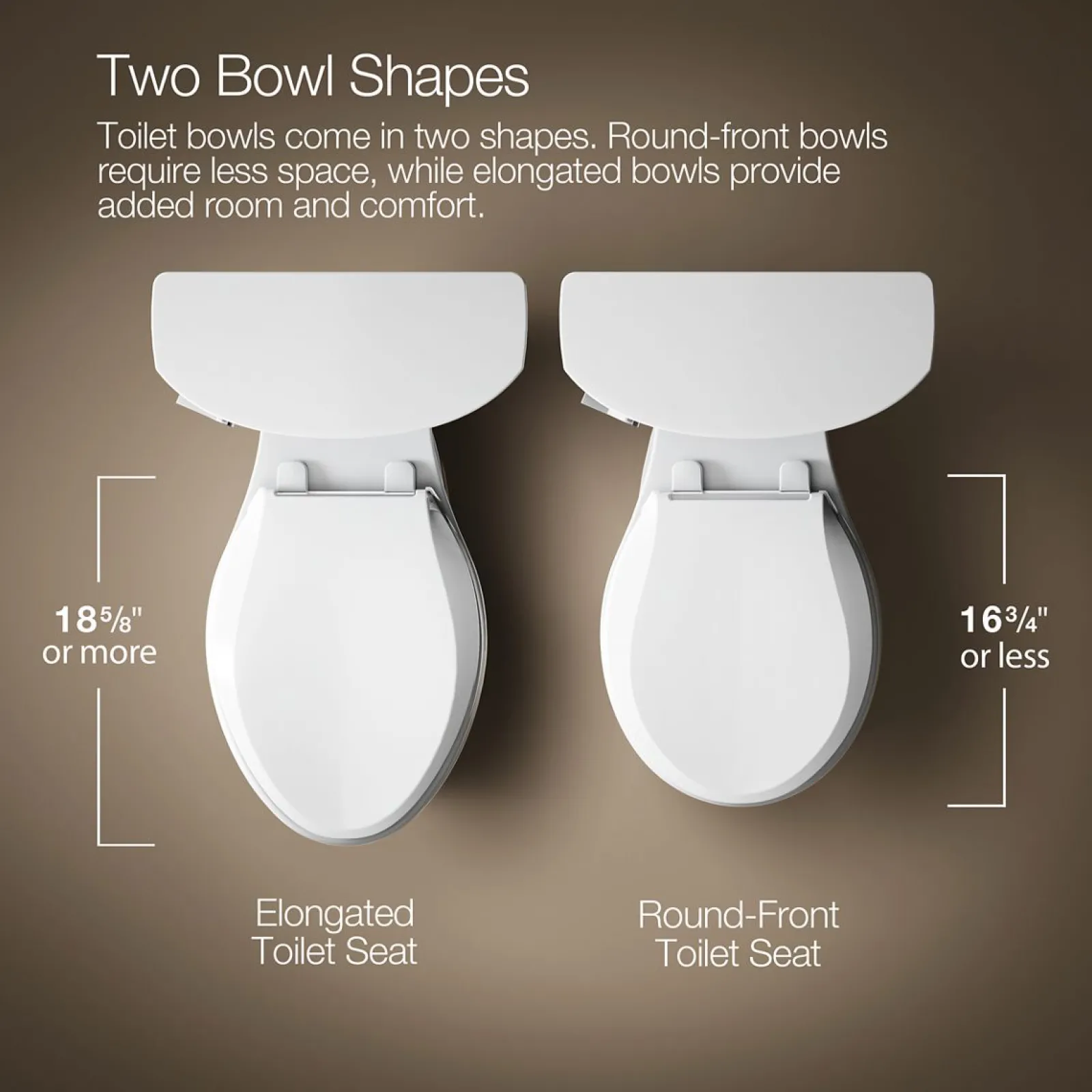 Hidden cord one-piece compact elongated toilet with skirted trapway, 1.28 gpf^Kohler New
