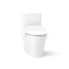 Hidden cord one-piece compact elongated toilet with skirted trapway, dual-flush^Kohler Sale