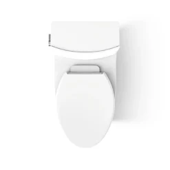 Hidden cord one-piece elongated toilet with skirted trapway, dual-flush^Kohler Hot