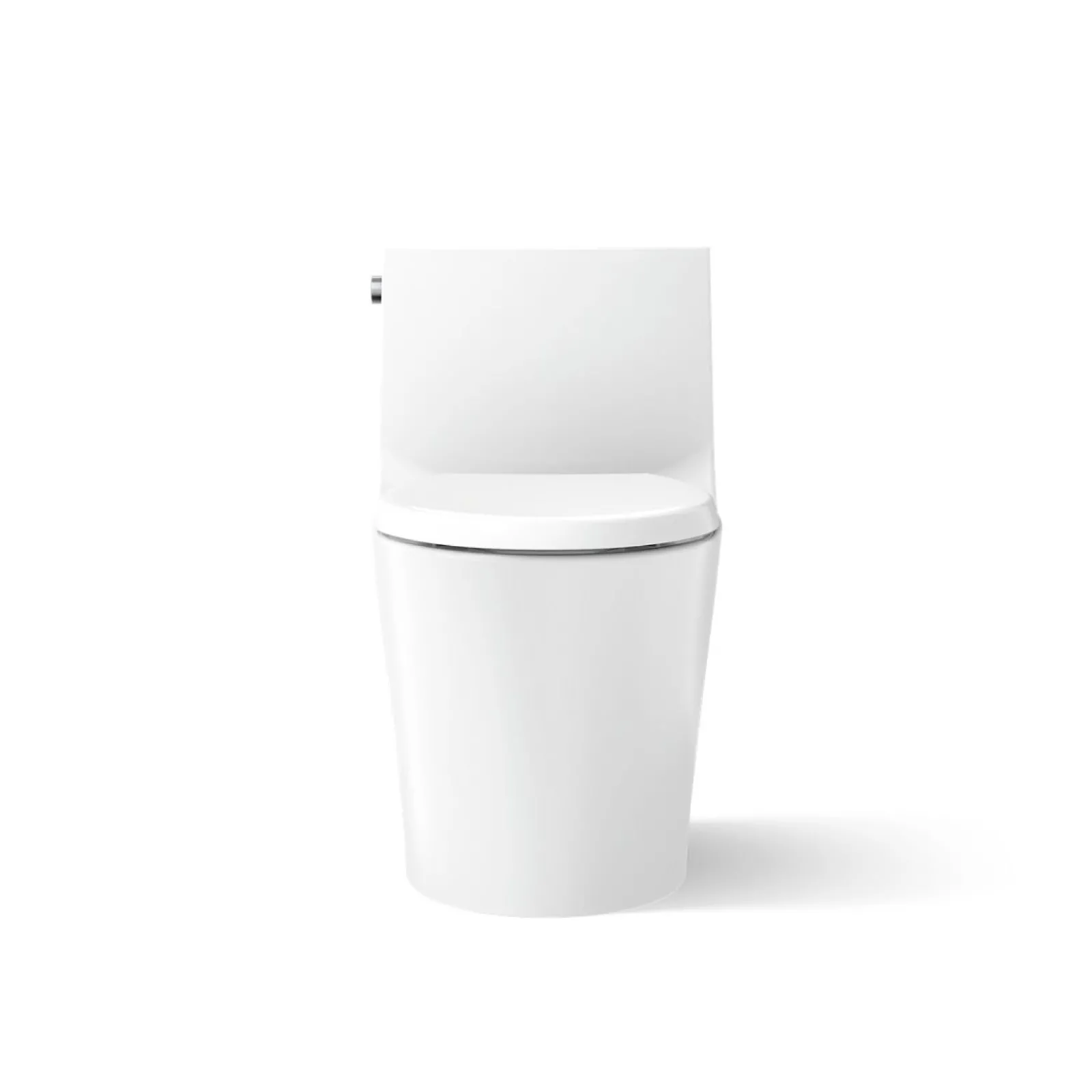 Hidden cord one-piece elongated toilet with skirted trapway, dual-flush^Kohler Hot