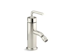 Horizontal swivel spray aerator bidet faucet with straight lever handle^Kohler New