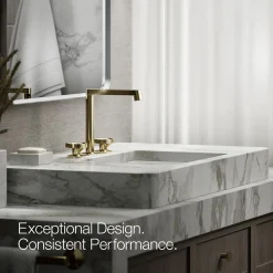 Industrial bathroom sink faucet handles^Kohler Outlet