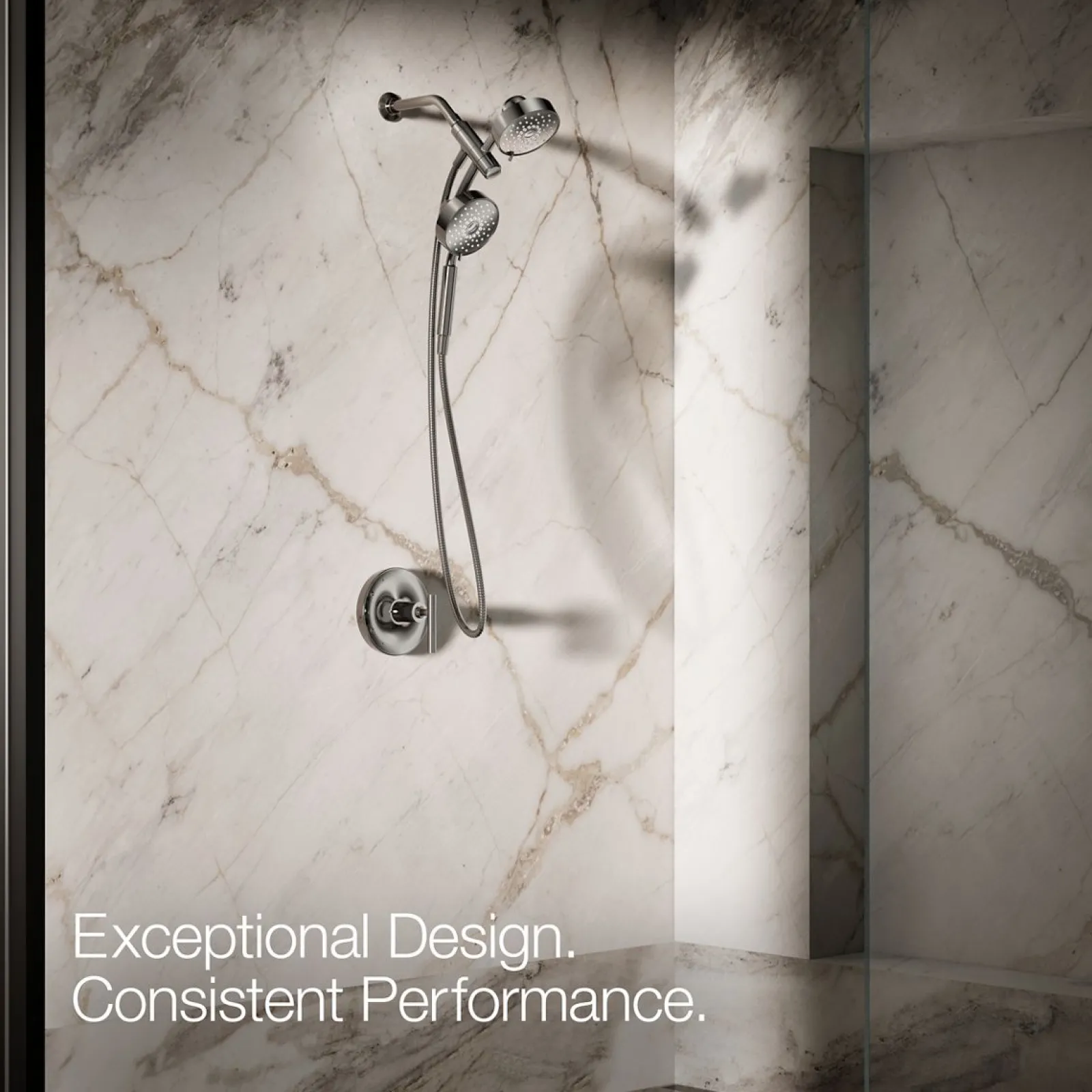 2-in-1 multifunction 1.75 gpm shower combo kit^Kohler Hot