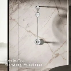 2-in-1 multifunction 1.75 gpm shower combo kit^Kohler Hot