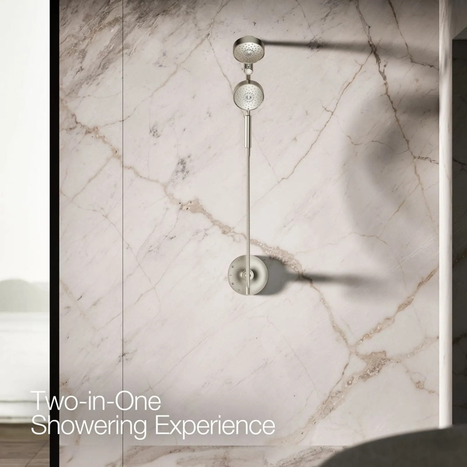 2-in-1 multifunction 1.75 gpm shower combo kit^Kohler Hot