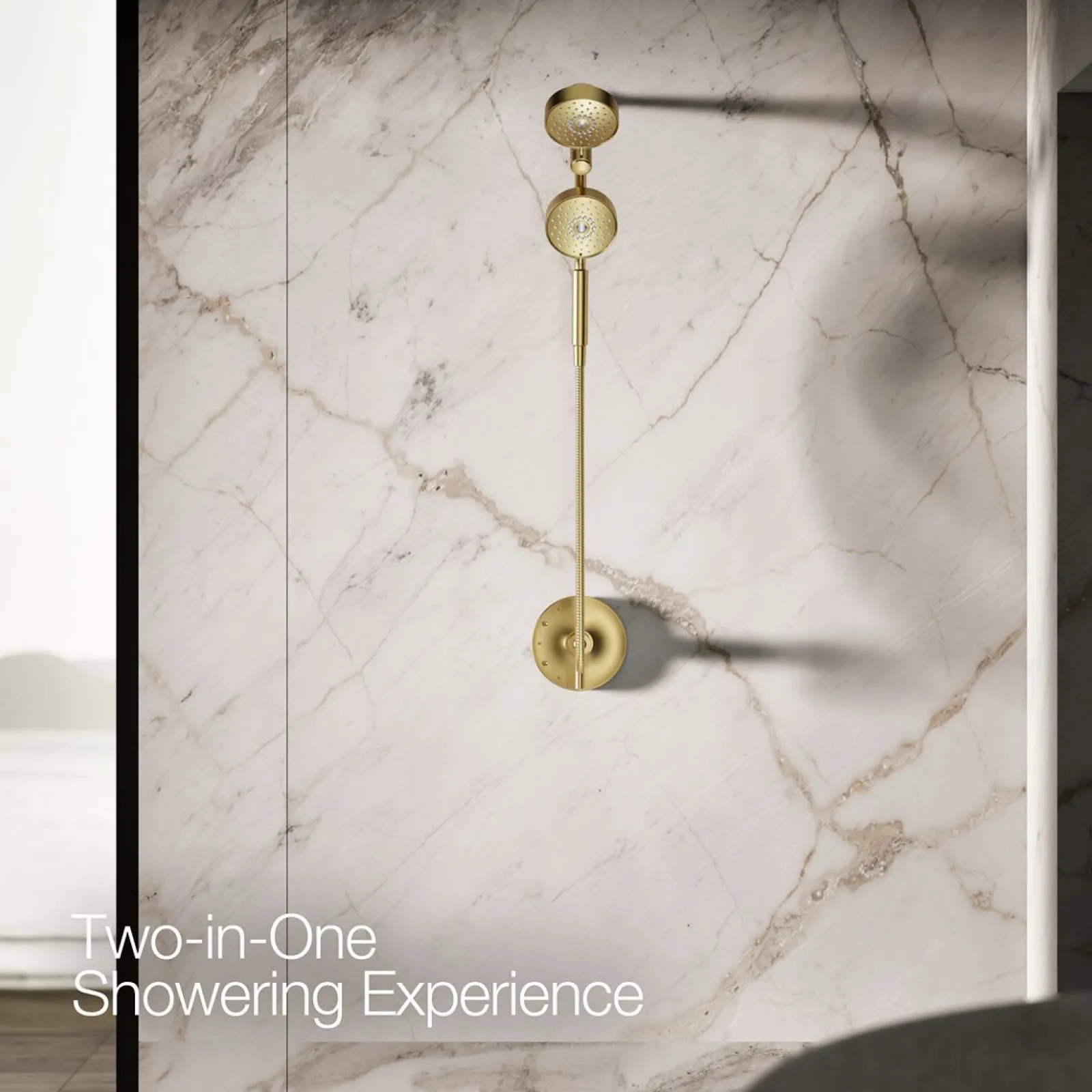 2-in-1 multifunction 1.75 gpm shower combo kit^Kohler Hot