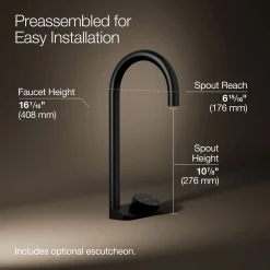 4-in-1 tall arc beverage faucet^Kohler New