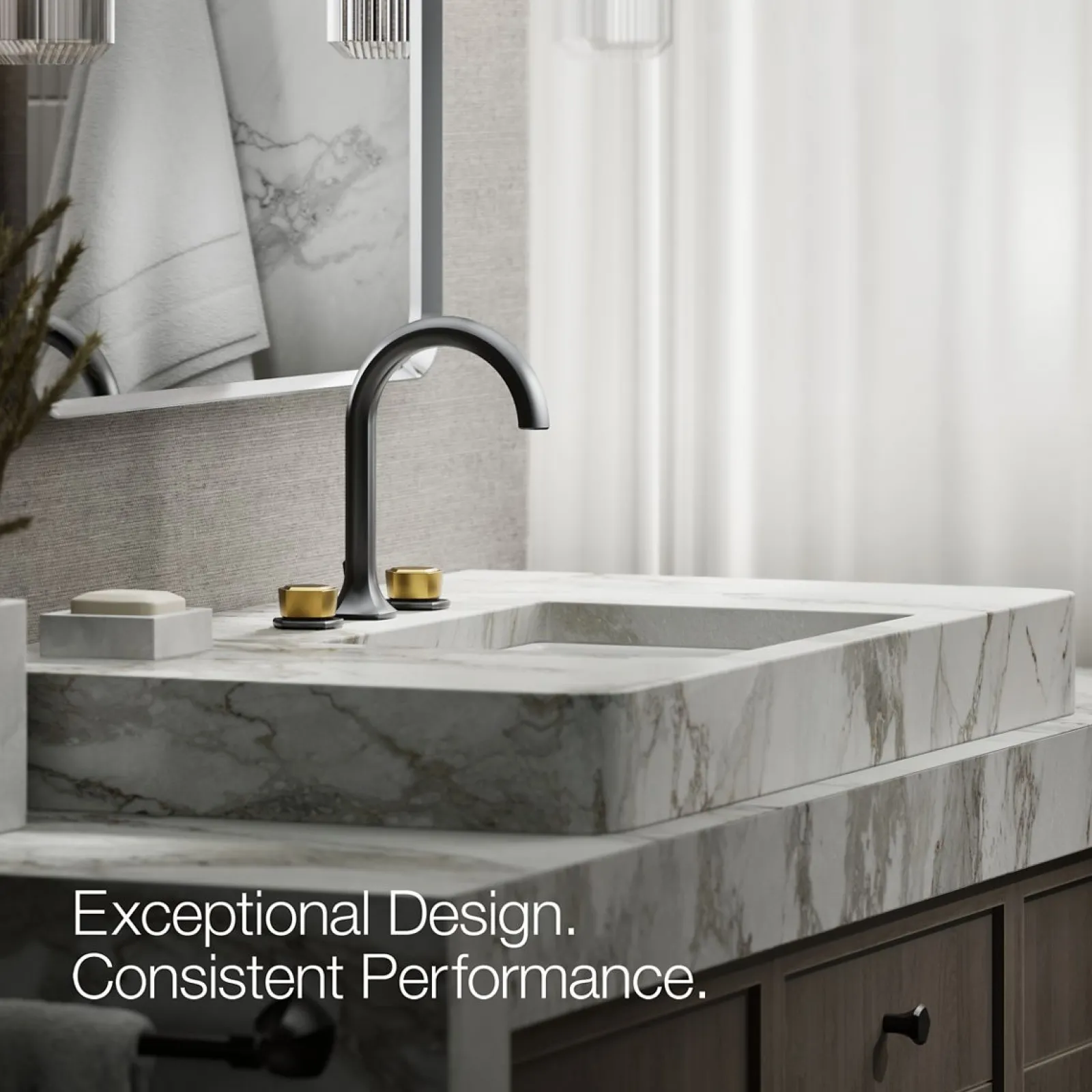 Knob bathroom sink faucet handles^Kohler Sale