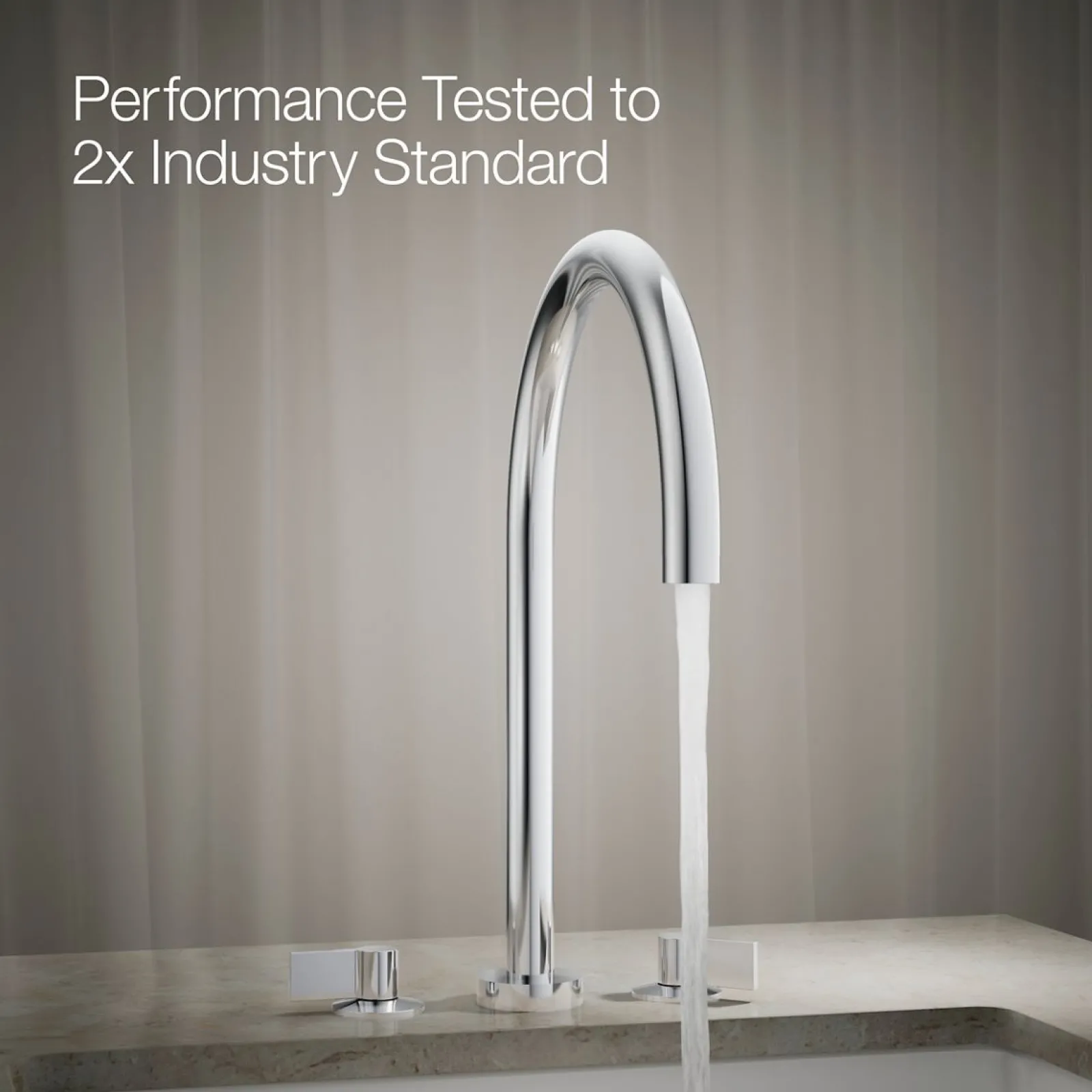 Laminar deck-mount non-diverter bath spout^Kohler Outlet