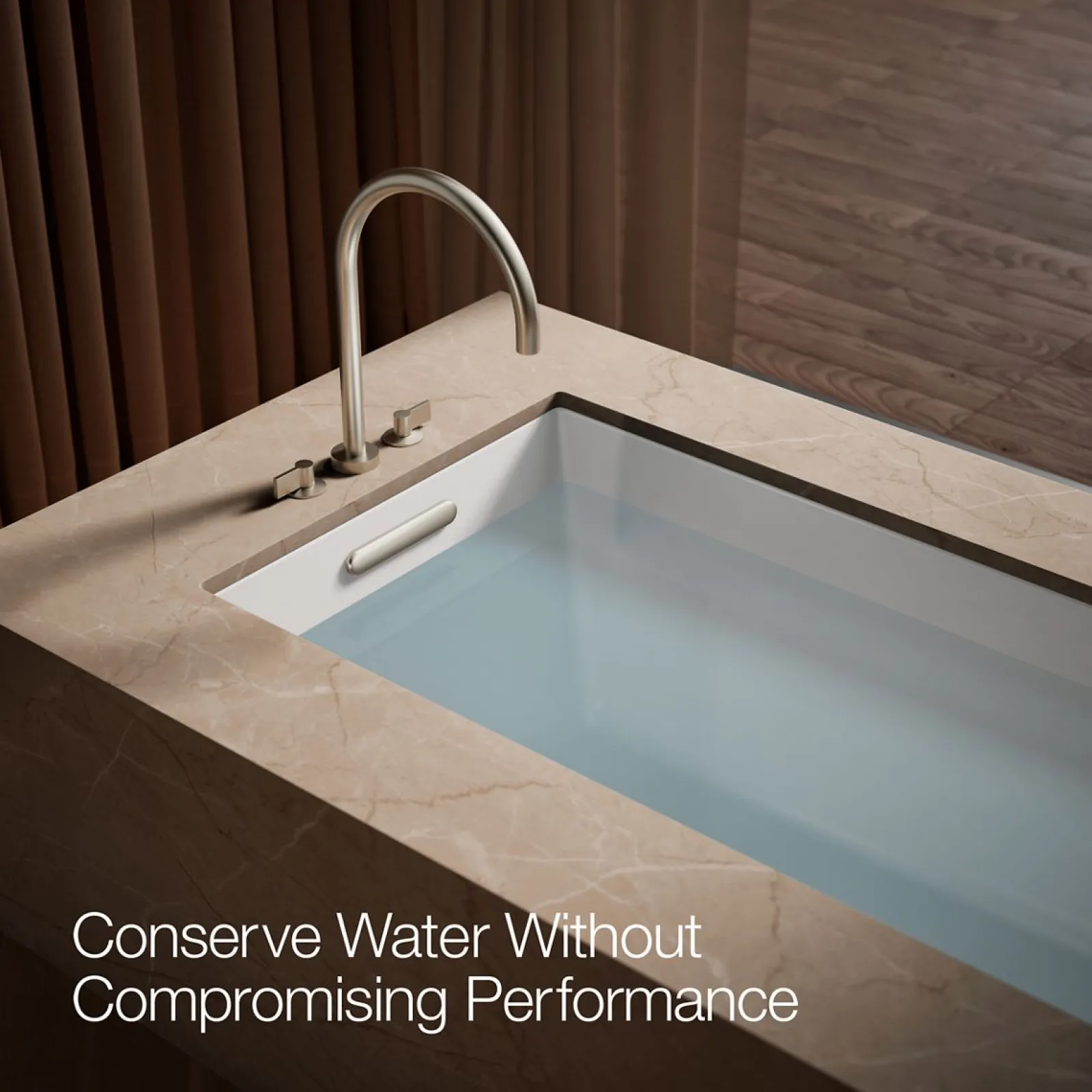 Laminar deck-mount non-diverter bath spout^Kohler Outlet