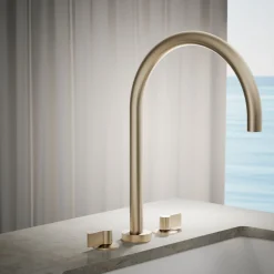 Laminar deck-mount non-diverter bath spout^Kohler Outlet