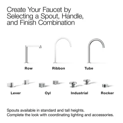 Lever bathroom sink faucet handles^Kohler Best