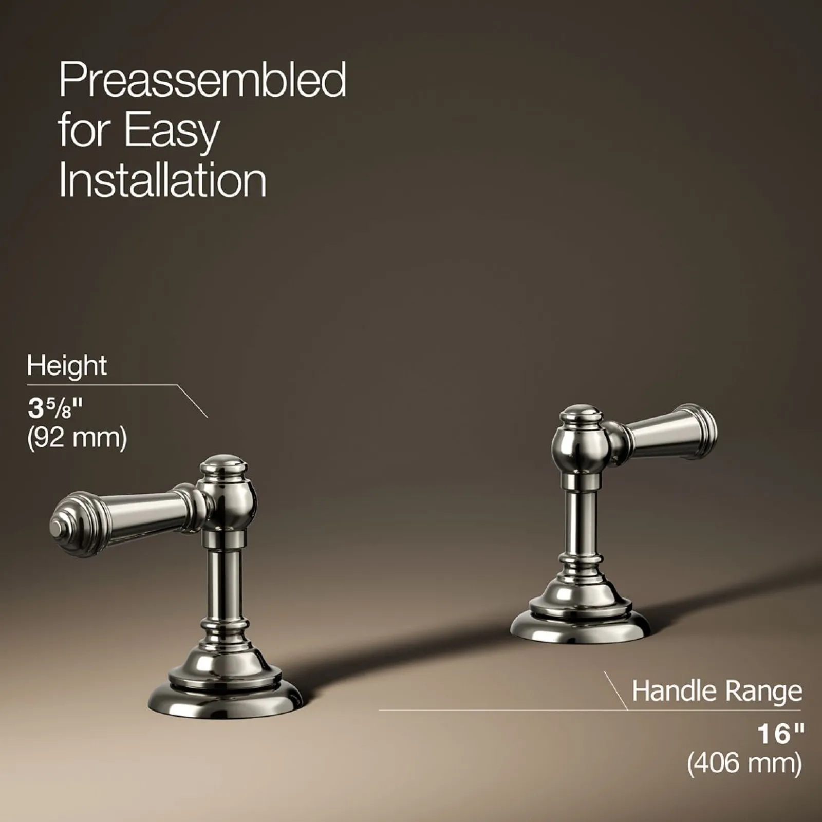 Lever bathroom sink faucet handles^Kohler Clearance