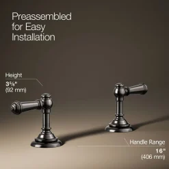 Lever bathroom sink faucet handles^Kohler Clearance