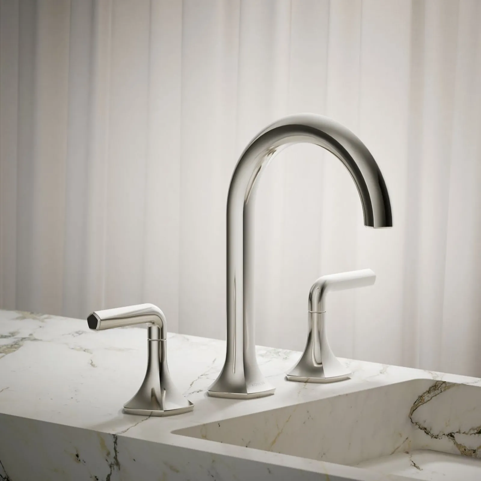 Lever bathroom sink faucet handles^Kohler Discount
