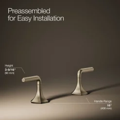 Lever bathroom sink faucet handles^Kohler Discount