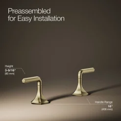 Lever bathroom sink faucet handles^Kohler Discount