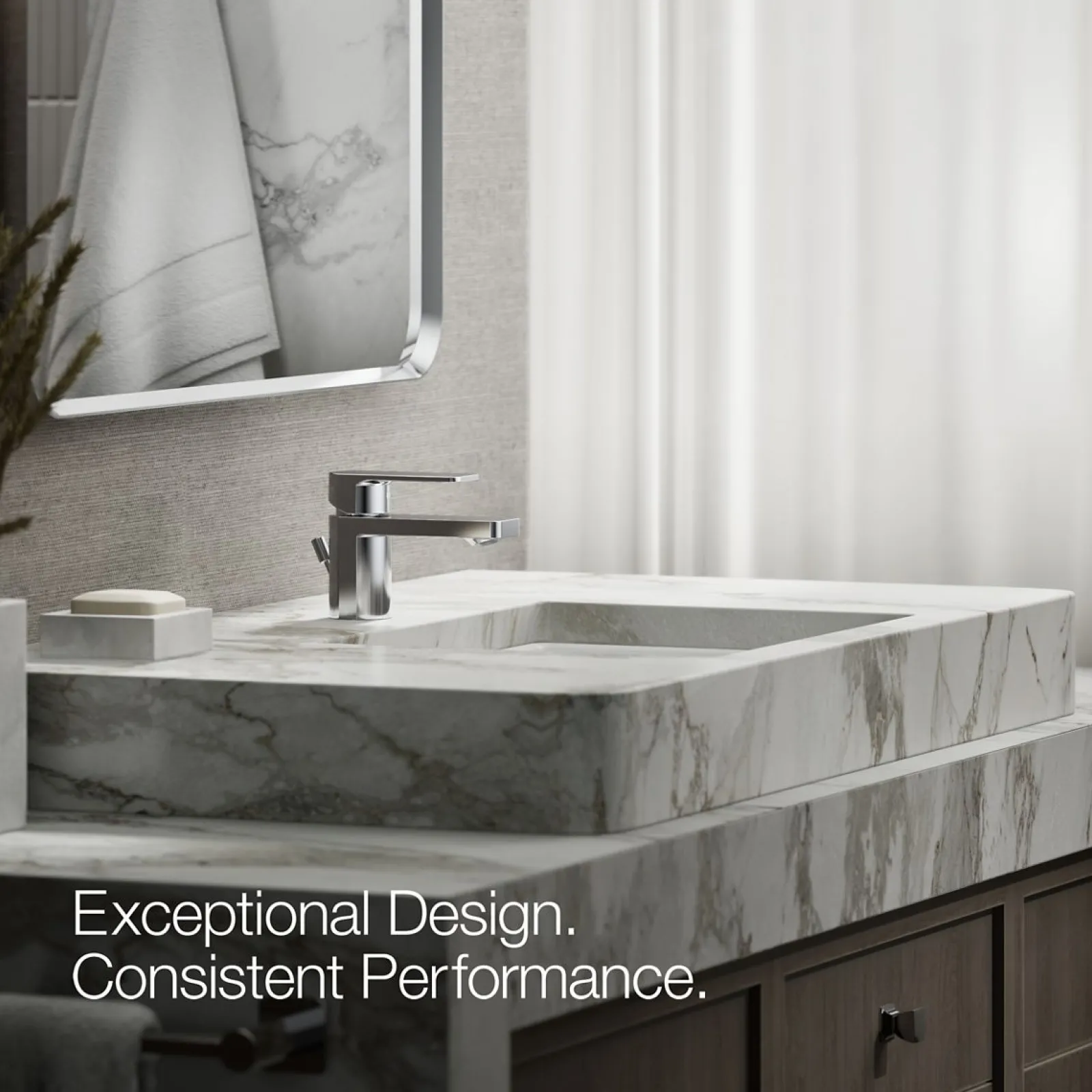 Low single-handle bathroom sink faucet, 1.2 gpm^Kohler Clearance