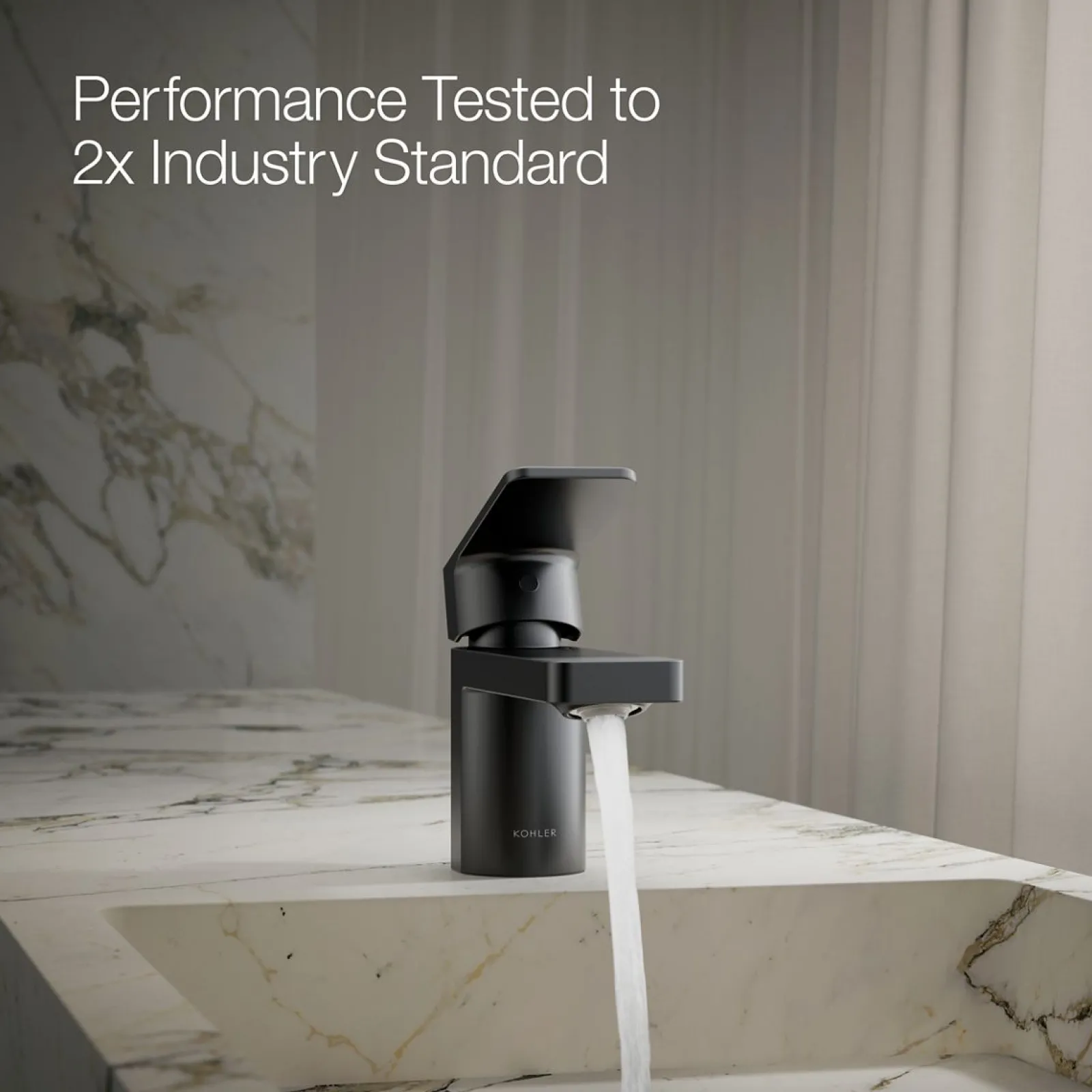 Low single-handle bathroom sink faucet, 1.2 gpm^Kohler Clearance