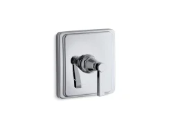 MasterShower® temperature control valve trim with Lever handle^Kohler Hot