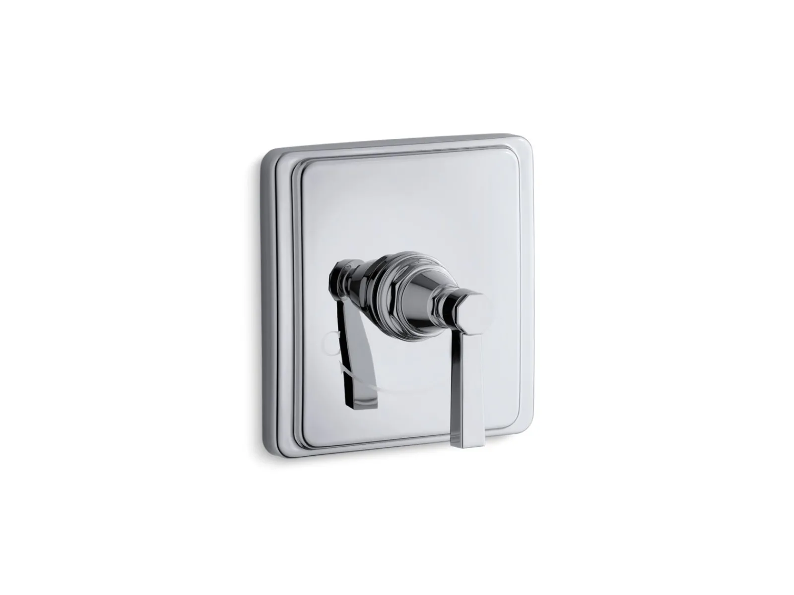 MasterShower® temperature control valve trim with Lever handle^Kohler Hot
